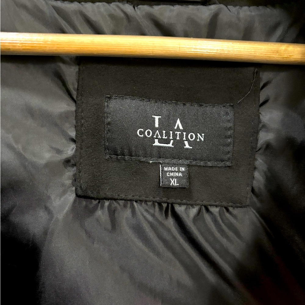 Coalition LA Women's Black Puffer Jacket